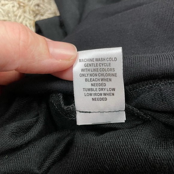 Soft & Cozy Loungewear NWT Black Wide Leg High Waist Lounge Palazzo Pants - Picture 8 of 9